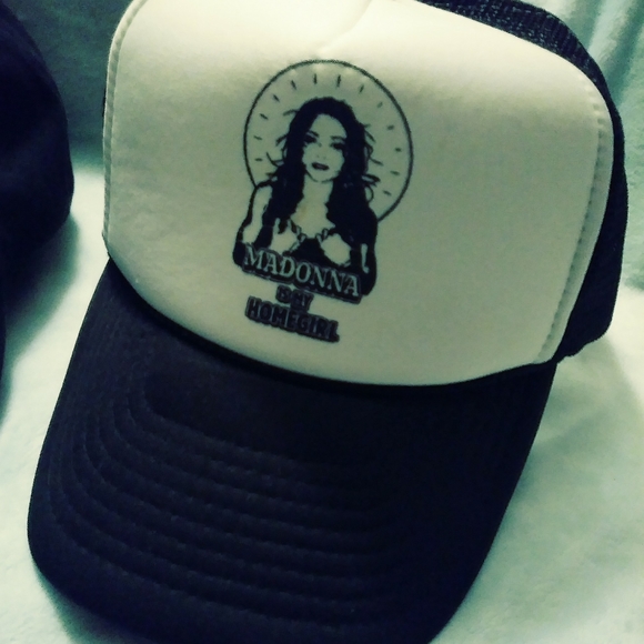 Madonna Concert Tour Baseball Hat Black Red Hat Only main image 5